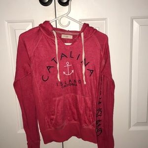Catalina Island Coral Hoodie